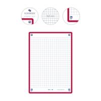 Paquet de 32 Fiches Bristol revision 2.0 Non Perforées 105x148 mm A6 Q5/5 rouge