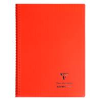 Cahier protège-cahier Koverbook Piqué Polypro A4 160 P Seyes Coloris Aléatoire