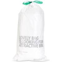 Rouleau 20 sacs poubelle perfect fit Type G 23-30 litres blanc