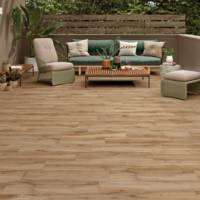 Carrelage sol extérieur BLAZE - 23 x 120 cm ép10mm - Gedimat - STN