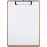 Porte-bloc plaque isorel A4  Bois