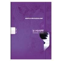 Cahier musique et chant 21x29,7 48p séyès/portées 70g