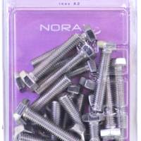 Boulon tête hexagonale matière inox A2 8 x 40 mm - Gedimat - NORAIL