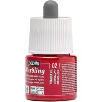 Flacon 45ml Peinture MARBLING VERMILLON