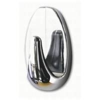 Pack 3 Crochets Adhésifs Powerstrips SMALL + 4 Powerstrips Ovale chrome