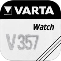 Pile oxyde argent pour montres, V357 (SR44), 1,55 volt