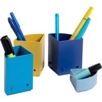 Pot à crayons THE QUARTER Bee Blue, assorti