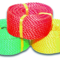 Corde torsadée polypropylène verte D10mm - Gedimat - CHAPUIS