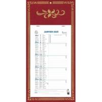 Calendrier mensuel support skytos 330x160 230x130 mm (bleu ou rouge)