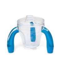 Tasse tripode antidérapante avec couvercle pour enfant