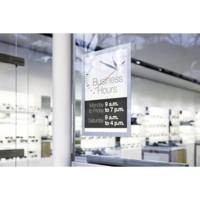 Sachet 2 Cadres DURAFRAME SUN A4 Vitrostatique Argent métallisé