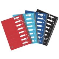Trieur TopFile+ 8 Positions A4 avec Elastique Couv Multistrat Couloris Aléatoire