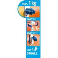 Powerstrips 14 Languettes Amovibles SMALL pour Surfaces Lisses 1kg