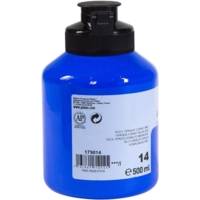 Flacon 500ml Peinture Acrylique Studio Bleu Cobalt Opaque Imitation