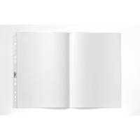 Sachet de 10 Pochettes perforées A3 oblong PP Transparent Plié A4 - DURABLE