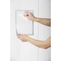 Sachet 2 Cadres DURAFRAME SUN A4 Vitrostatique Argent métallisé