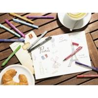 Stylo feutre pointMax pointe moyenne 0.8mm Rose Foncé