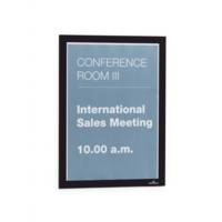 Lot de 2 Cadres d'affichage mural Duraframe A4 - adhésif et repositionnable - Argent - DURABLE