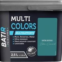 Peinture multi colors multi-supports BATIR satin argile - Gedimat