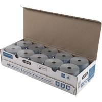 Pack de 10 bobines thermiques Safecontact, 80 mm x 76 m, gris