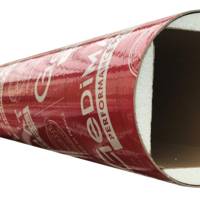 Tube de coffrage en carton carré angles chanfrainés - Gedimat