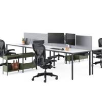 Fauteuil Aeron onyx Herman MILLER avec accoudoirs multi-positions