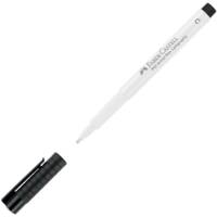 Feutre Pitt Artist Pen Calligraphie blanc - FABER-CASTELL