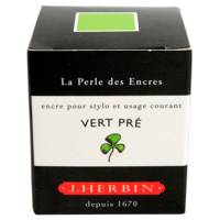 Encre traditionnelle à stylo en flacon "D" 30ml Vert pré - HERBIN