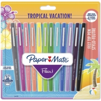 étui de 12 Stylo feutre Flair TROPICAL VACATION