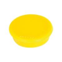 Set de 10 aimants de fixation, force adhésive: 800 g , diamètre 32 mm jaune