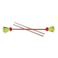Set Baton du Diable Flower avec Baguettes Jonglage Orange Jaune