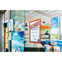 Sachet 2 Cadres D'affichage DURAFRAME® A4 Dos Adhésif Orange