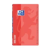 Répertoire OPENFLEX 9x14cm Piqûre 96 pages 90g petits carreaux Coloris aléatoire - OXFORD