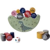 Puzzle Jeu d'équilibre Dinosaures 16 pièces en Bois