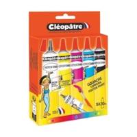 Boîte de 5 tubes de Peinture Gouache de 30ml avec embout fin - CLÉOPÂTRE