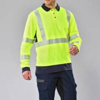 Polo ML Haute Visibilité Visio Maille - DMD France