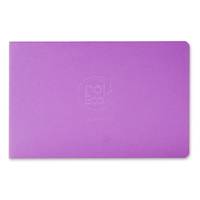 Carnet Crok'Book piqué 17x11 à l'italienne 90g blanc, couverture  couleur aléatoire