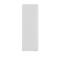 Radiateur connecté à inertie fonte+façade chauffante vertical HEKLA blanc - Gedimat - SAUTER