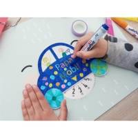 Feutre de Coloriage FUNTASTICS 14 Rouge Pointe Ronde 3 mm