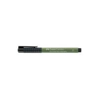 Pitt Artist Pen calligraphie India Ink, vert chromé opaque - FABER-CASTELL