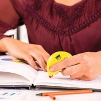 Roller de colle jetable permanent "DRY & CLEAN ROLLER" 6.5 mm