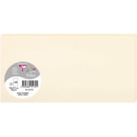 Pqt de 25 Carte Simple 210g 106x213 ivoire - Clairefontaine