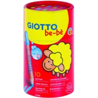 Boite de 10 crayons de couleur be-bè