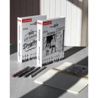 Coffret édition Manga (8 feutres Uni Pin + 1 Shalaku S)