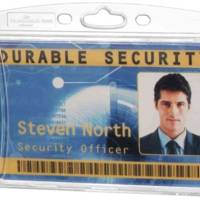 Boîte 10 Portes-carte fermés 2 cartes, perforés sans attache L8,5 x H 5,4 cm