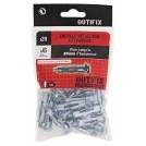 Cheville métallique à expansion D.4x46mm+vis TR D.4x54mm - Gedimat - OUTIFIX