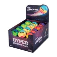Balle rebondissante Gradient MOON BALL 63mm Couleurs aléatoires