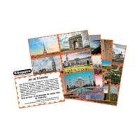 Lot de 120 bons points – Les monuments et paysages