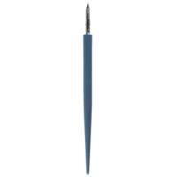 1 porte-plume avec plume de dessin Bleu