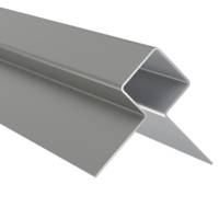 Profilé d'angle extérieur alu sable clair - Gedimat - JAMES HARDIE